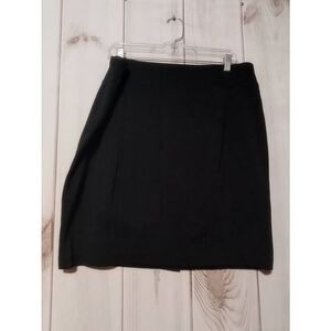 Ellen‎ Tracy Skirt Ladies Extra Large Black Pull On Waist Pencil